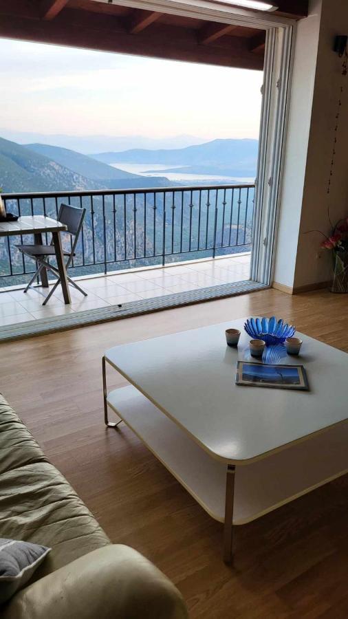 Ferienwohnung Delphi Skyview Exterior foto